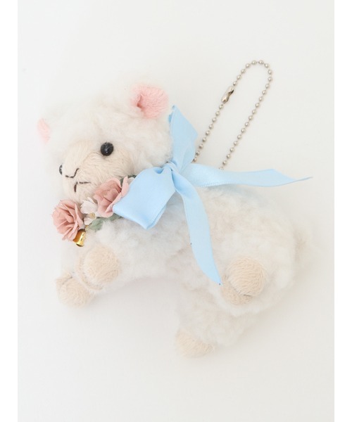 PINK HOUSE（ピンクハウス）の「ひつじぬいぐるみコサージュ（ブローチ