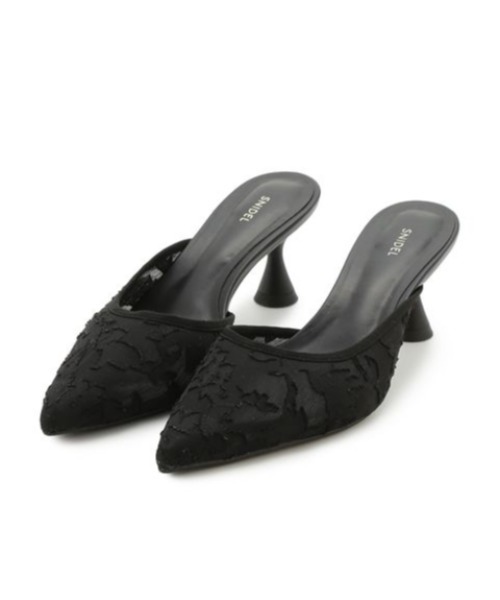 SNIDEL（スナイデル）の「バリエシースルーミュール（サンダル）」 - WEAR