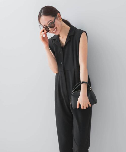 セール】『UR TECH DRYLUXE』F by ROSSO オープンカラーオールインワン