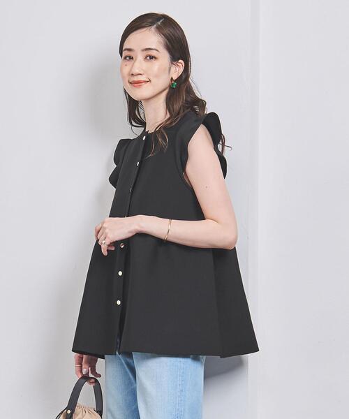 UNITED ARROWS（ユナイテッドアローズ）の「ペプラム フリルスリーブ