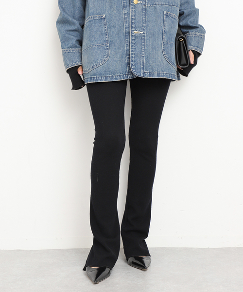 新品タグ付き】MUSE ドゥーズィエムクラス CAPRI RIB レギンス MUSE de