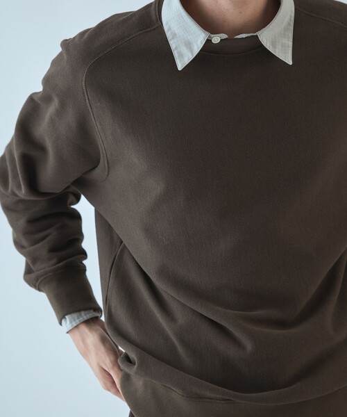 セール】＜Steven Alan＞ CR ウラケ フリーダムスリーブ クルーネック