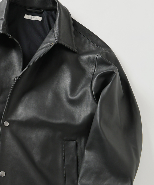 ラムレザー コーチジャケット（ライダースジャケット）｜JOURNAL