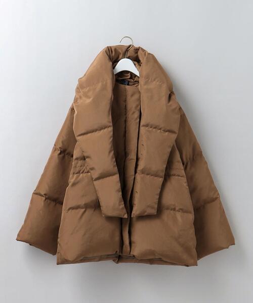 6（ロク）の「＜6(ROKU)＞HOODED STOLE DOWN JACKET/ダウンジャケット