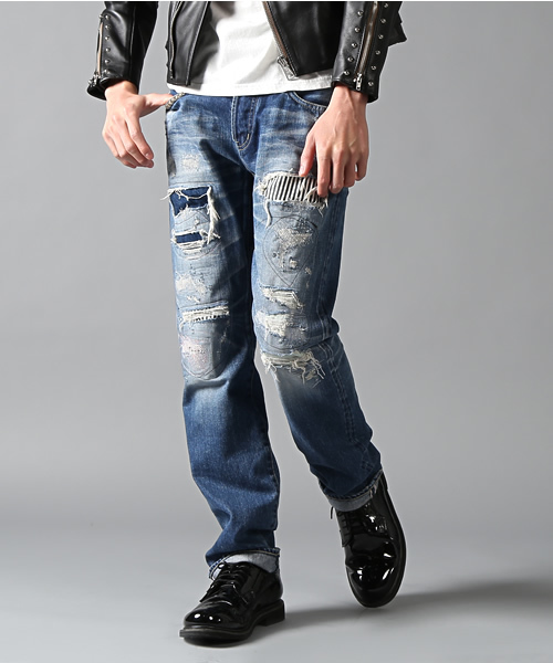 HYSTERIC GLAMOUR（ヒステリックグラマー）の「RSM加工デニムスリム