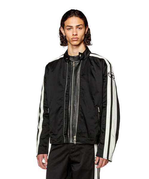 DIESEL（ディーゼル）の「メンズ バイカー ジャケット コットン