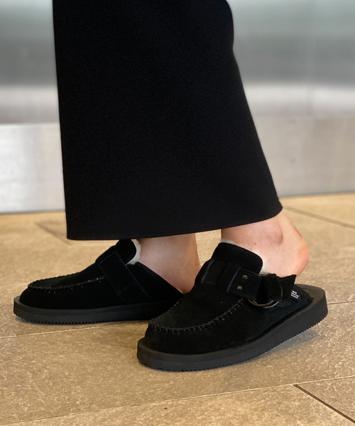セール】【SUICOKE/スイコック】 ムートンスリッポン（スリッポン