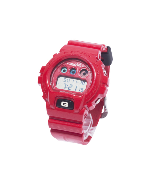 X-girl（エックスガール）の「XG G-SHOCK DW-6900（アナログ腕時計
