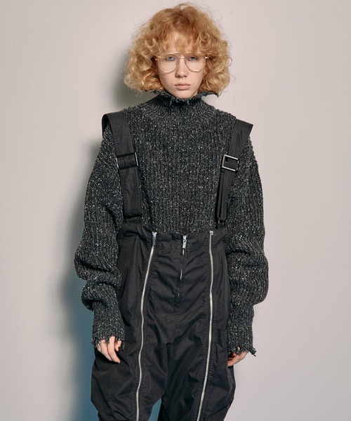 MAISON SPECIAL（メゾンスペシャル）の「2way Front Zip Knit Wear