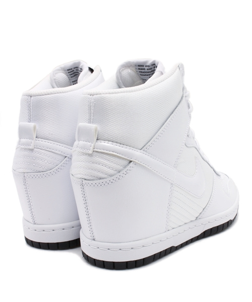 NIKE（ナイキ）の「ウィメンズ ダンク スカイハイ インヒール ホワイト