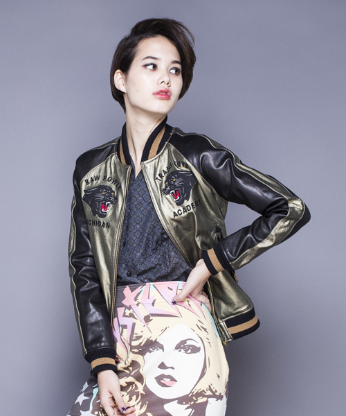 HYSTERIC GLAMOUR（ヒステリックグラマー）の「ゴートレザースカジャン