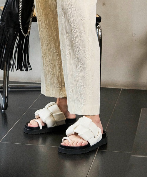 ソフトブロッキングサンダル【MAISON SPECIAL/メゾンスペシャル