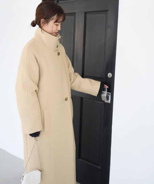 SLOBE IENA（スローブイエナ）の「スタンドコクーンコート（チェスター