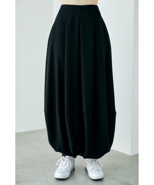 ENFOLD（エンフォルド）の「PEダブルクロス クロップドバルーンパンツ