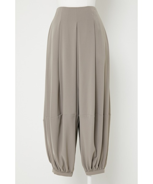 ENFOLD（エンフォルド）の「PEダブルクロス クロップドバルーンパンツ