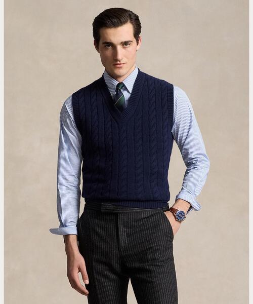 POLO RALPH LAUREN（ポロ ラルフ ローレン）の「ケーブルニット ウール