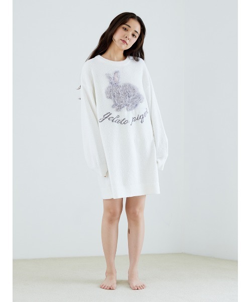 gelato pique（ジェラートピケ）の「ベビモコラビットジャガード