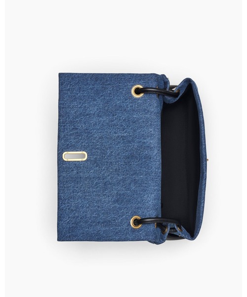 TRINKET CHARM DENIM LARGE DUAL BAG/ザ トリンケット チャーム デニム