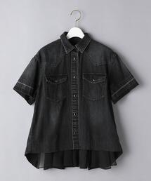 Sacai（サカイ）の「SACAI / バックプリーツシャツワンピース（シャツ