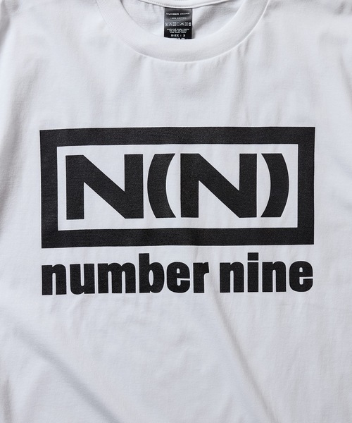 N(N) number nine_T-SHIRT / N(N)ボックスロゴ & ナンバーナインバック