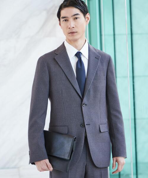 セール】【セットアップ可/防シワ/洗濯機OK】AVANT WOOLYグレン