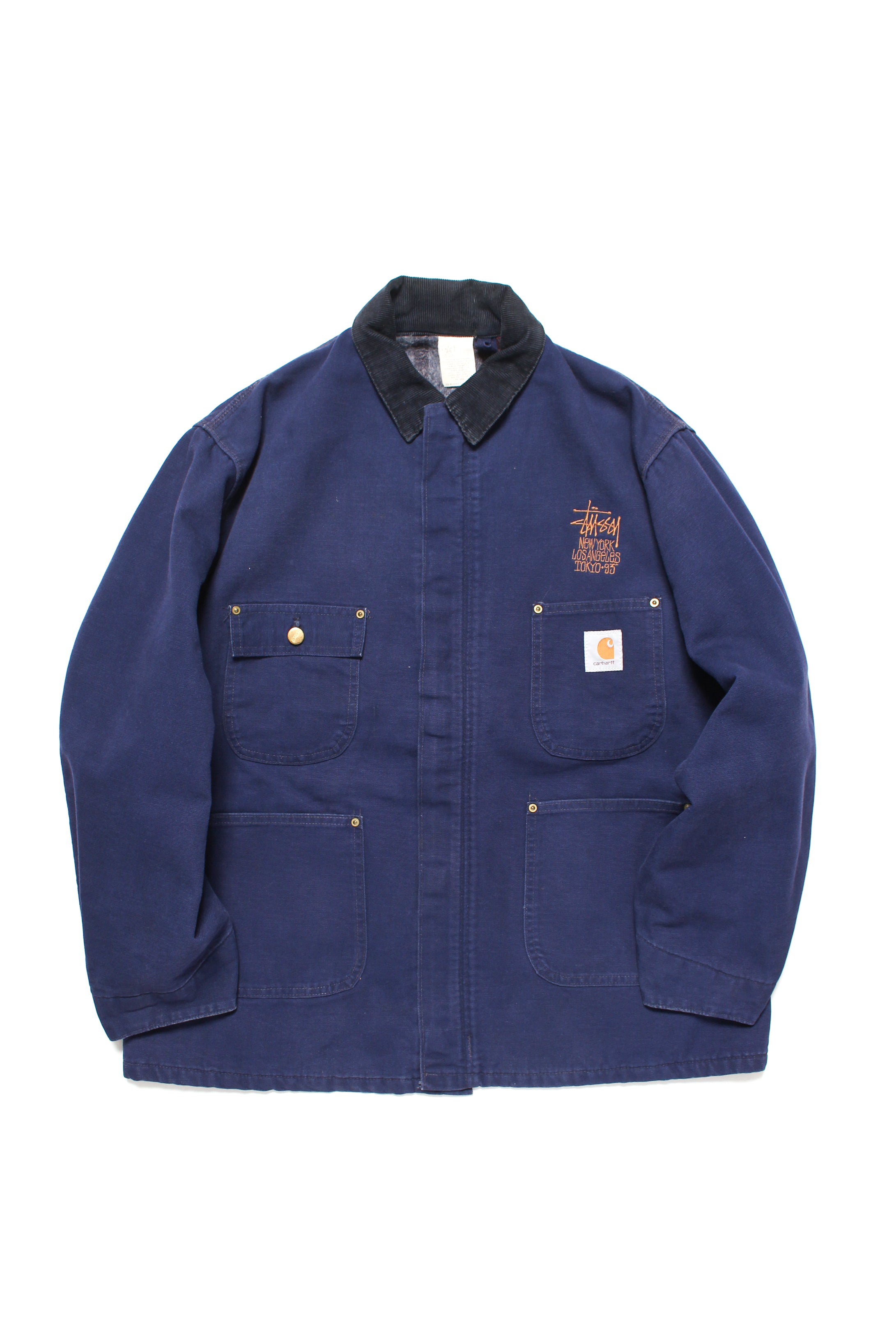 USED in STOCK】STUSSY × CARHARTT - NY, LA, TOKYO EDITION CHORE