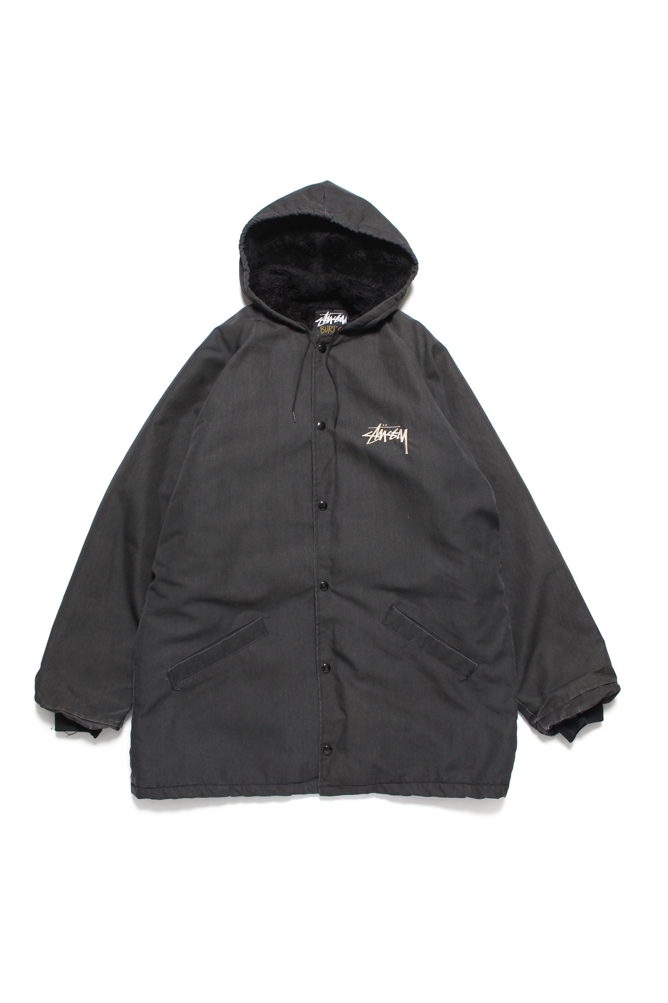 USED in STOCK】STUSSY – BENCH COAT BOA early 90s – C30 - BOW WOW