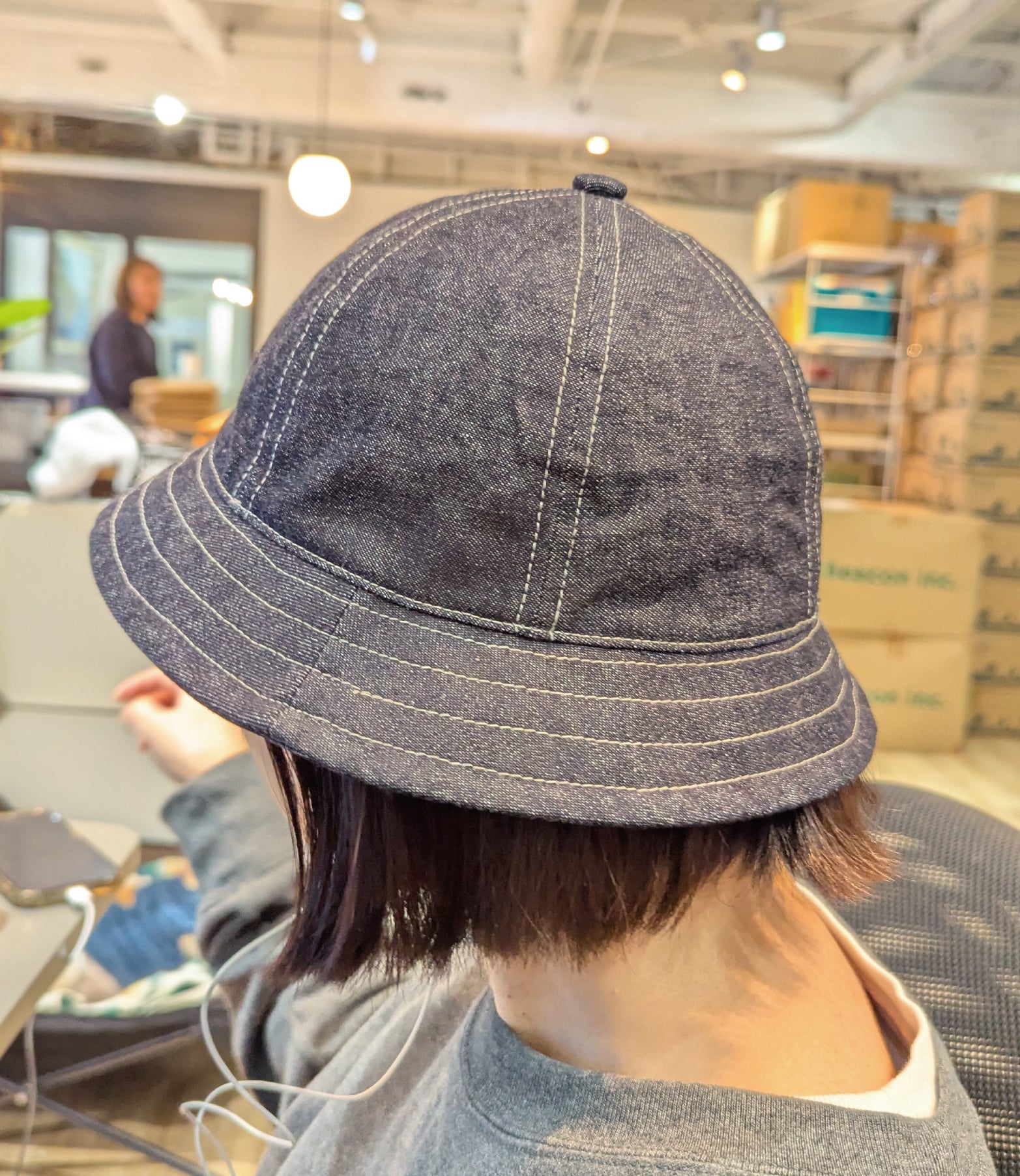 新作デニムハットのサンプルが届きました！！！ – CAMURI -カムリ
