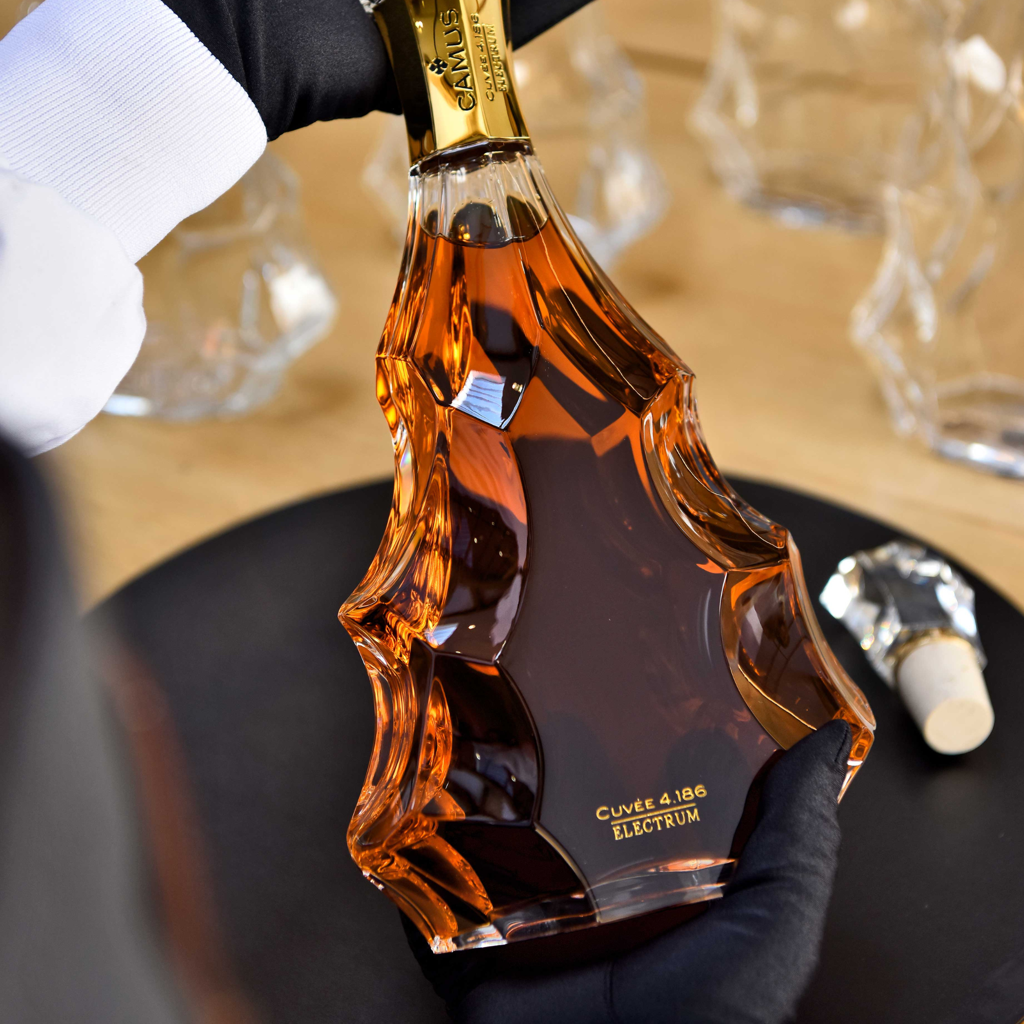 未開栓】CAMUS カミュ バカラ カラフェ クリスタルボトル 替栓無 希少