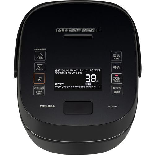 アウトレット超特価】東芝 RC-10VXV(K) 真空圧力IH炊飯器 炎 匠炊き