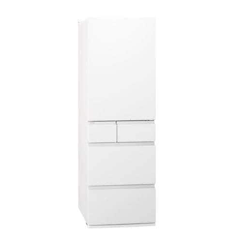 東芝 GR-W41GH(WU) 5ドア冷蔵庫（411L・右開き） マットホワイト【DD