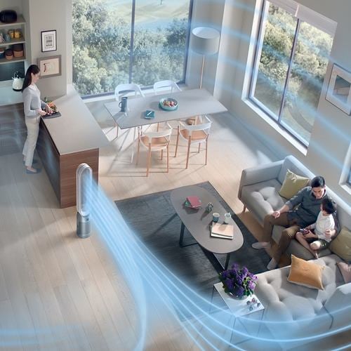 ダイソン TP07SB 空気清浄タワーファン Dyson Purifier Cool シルバー