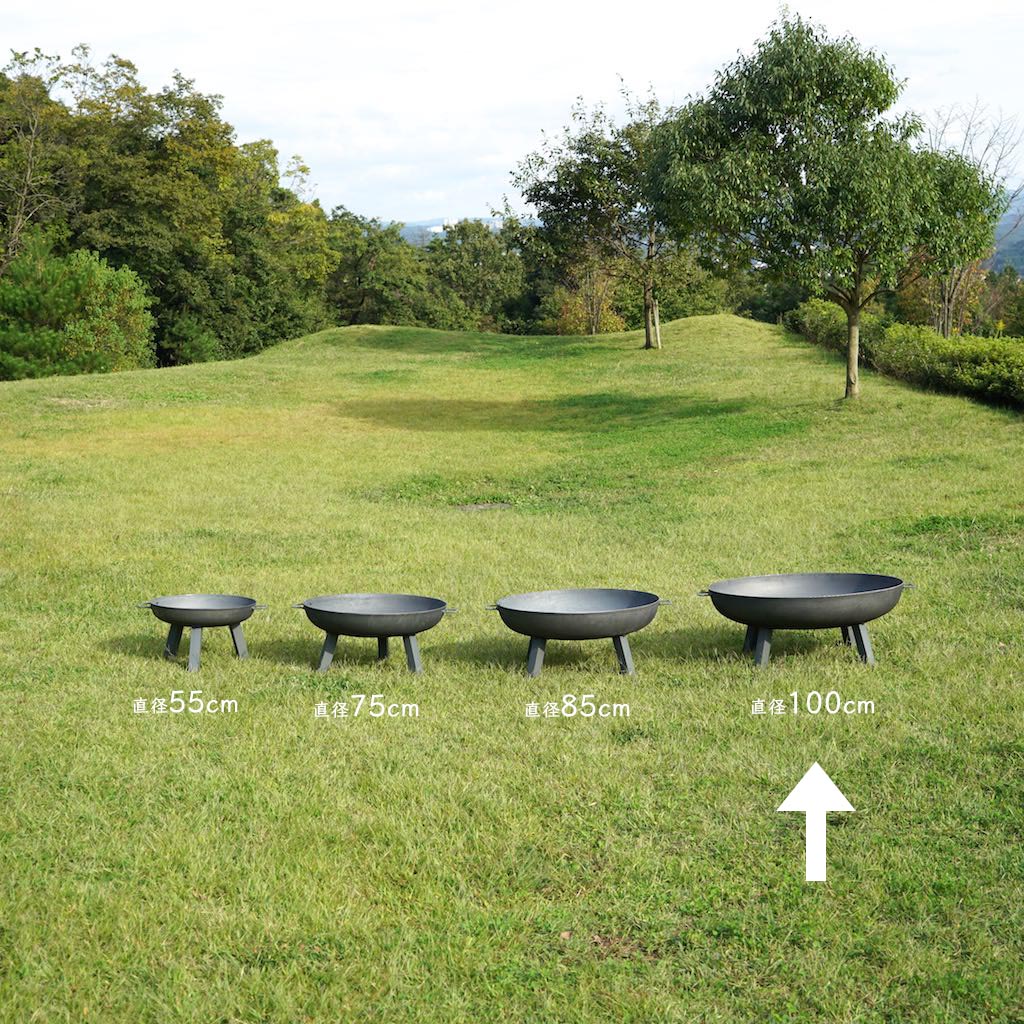 Fire Pit GARDEN ファイヤーピット・ガーデン 100cm – cacomoca