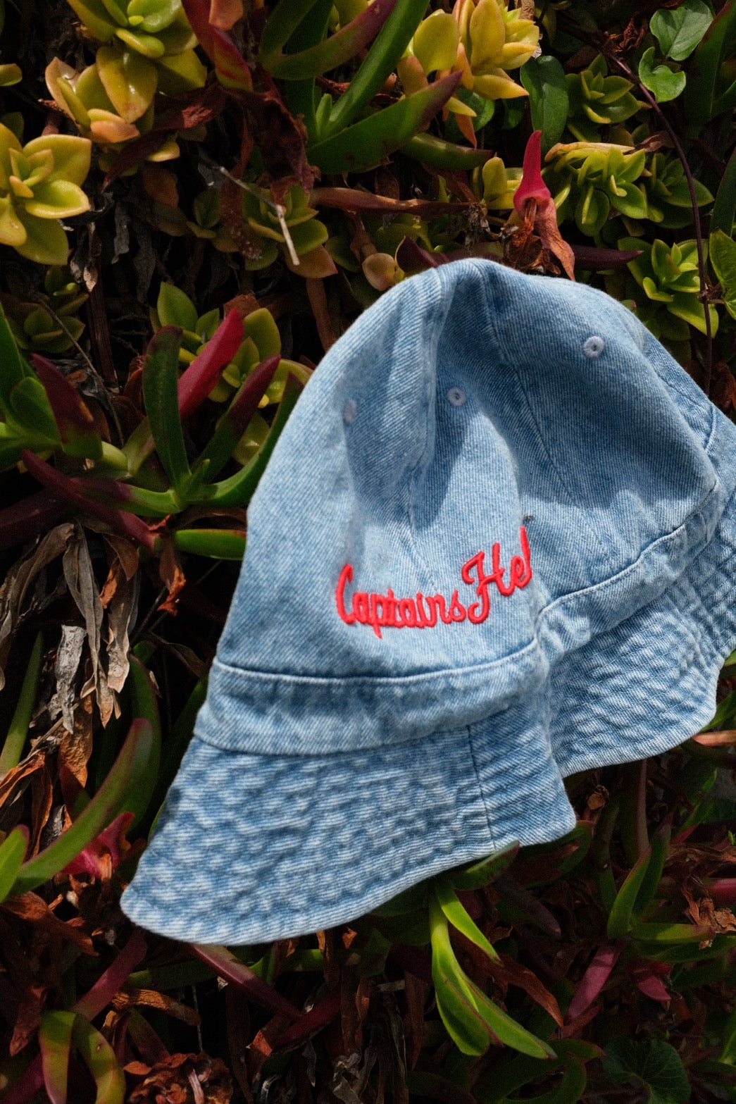 CAPTAINS HELM #DENIM BALL HAT