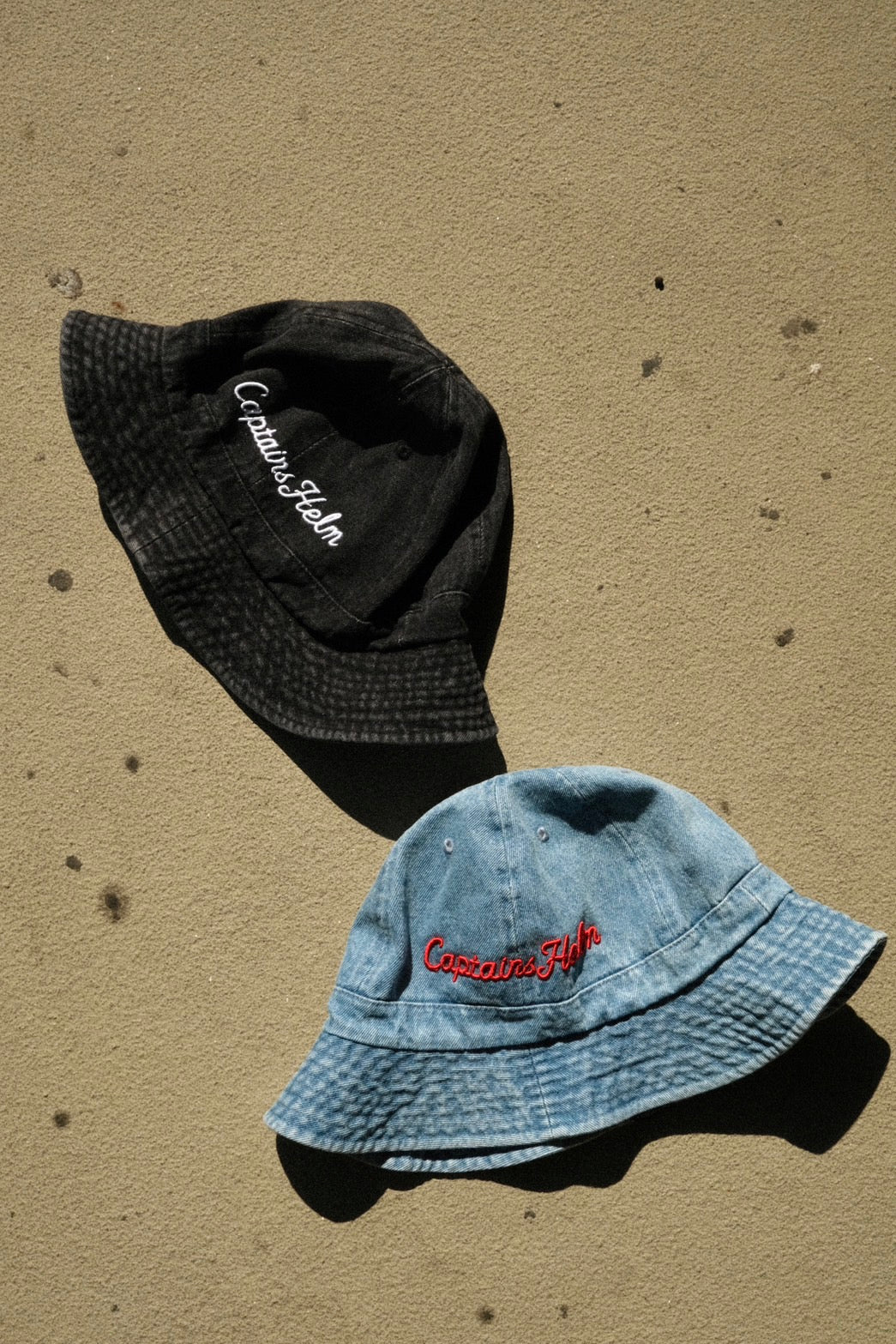 CAPTAINS HELM #DENIM BALL HAT