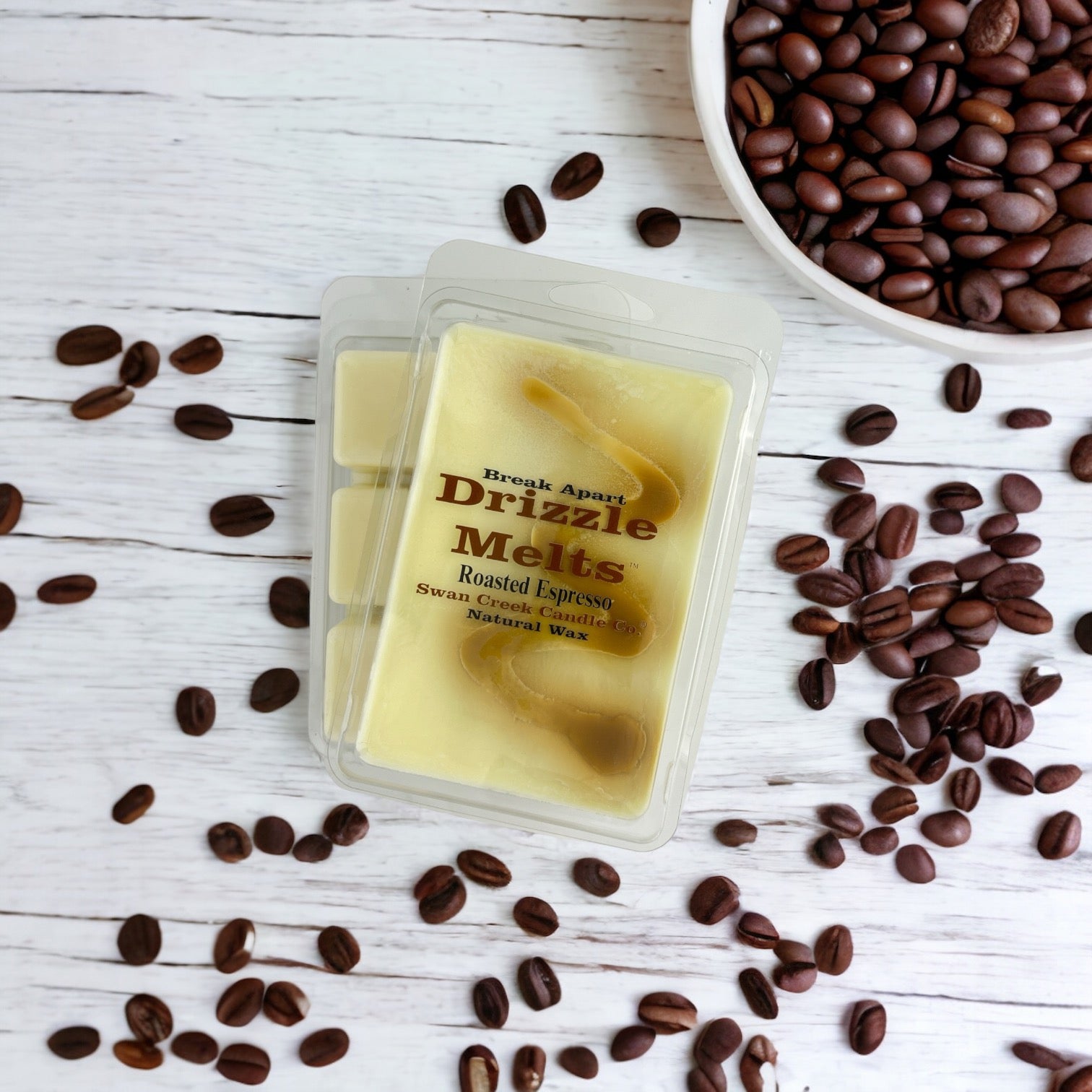Swan Creek Drizzle Melts - Roasted Espresso | Wax Melts | Cape Candle