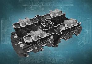 カワサキ・Z1 / Z2再生産シリンダーヘッドの超機密金型写真が流出