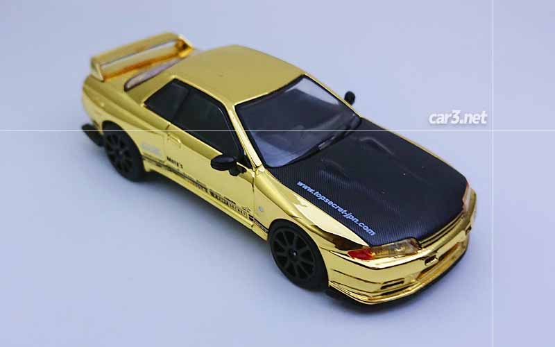 東京オートサロン2024限定のMINI GT。トップシークレットVR32GT-Rの