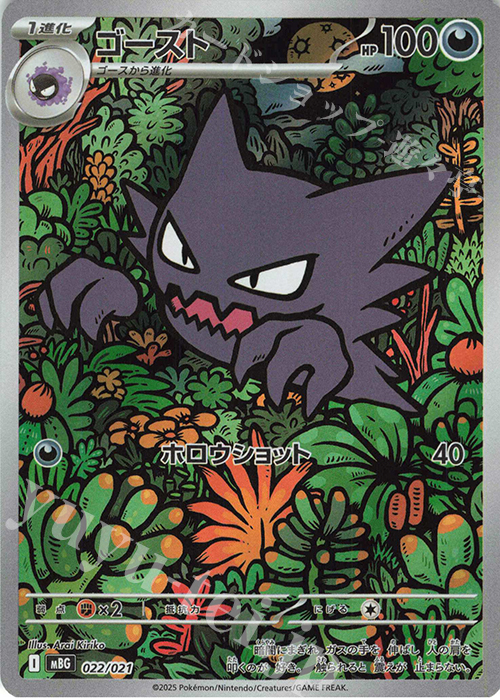 PSA10連番 ゴースト 022/021 AR メガゲンガーex 003/021 PSA10連番