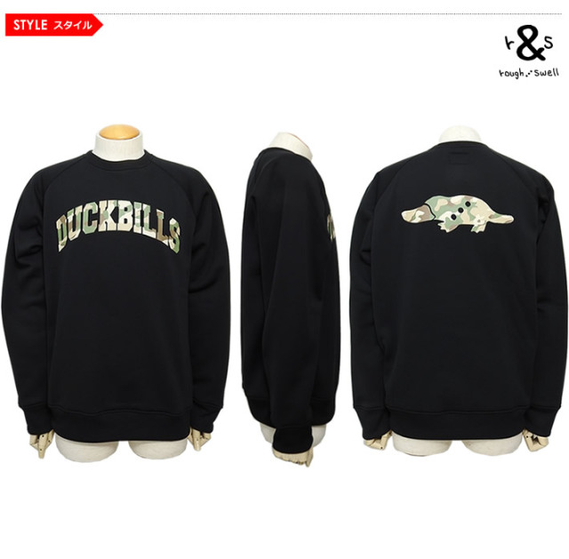rough&swell［ラフアンドスウェル］PANTHER SWEAT/裏起毛スウェット