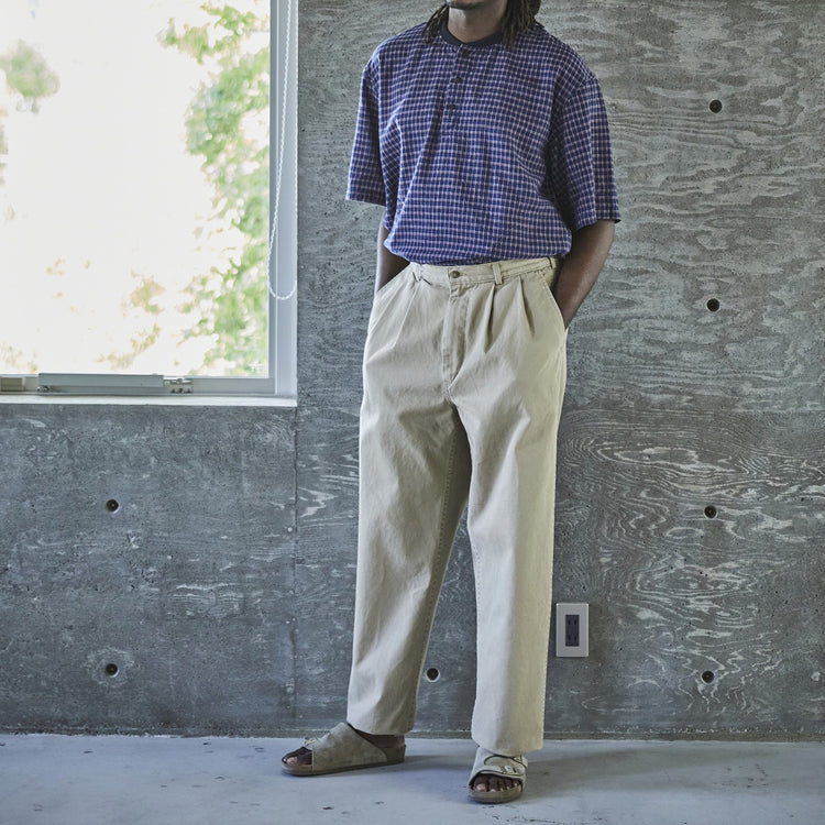 orslow / TWO TUCK WIDE TROUSERS – CASDAY / キャスデイ