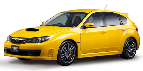 インプレッサ（スバル）WRX STI スペックC 18インチタイヤ