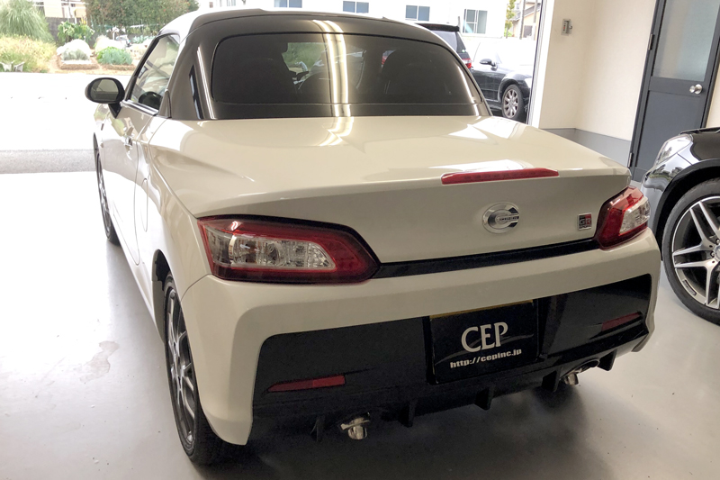 GRコペンにスマートルーフ、車速キャンセラーキットを取付♪ | CEP