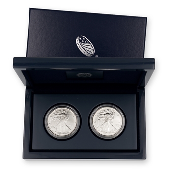 2016 Silver Eagle 2-piece Set-30th Anniversary-The Ws
