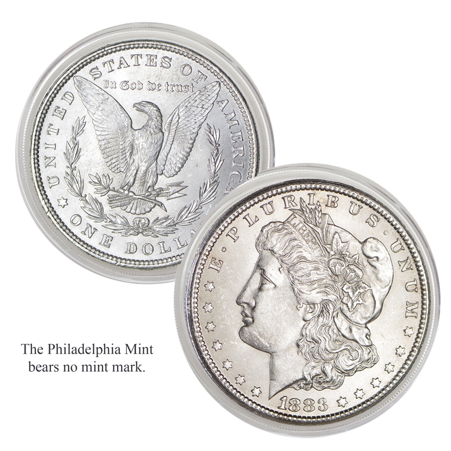 1883 Morgan Dollar - Philadelphia - Circulated