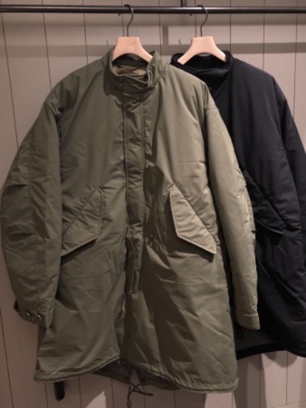 先日もご紹介したミリタリーアウター。冬はやっぱりミリタリーに惹か