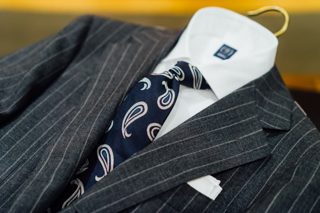 BEAMS F (ビームス エフ)＞ グレーストライプスーツ｜ビームス 熊本｜BEAMS