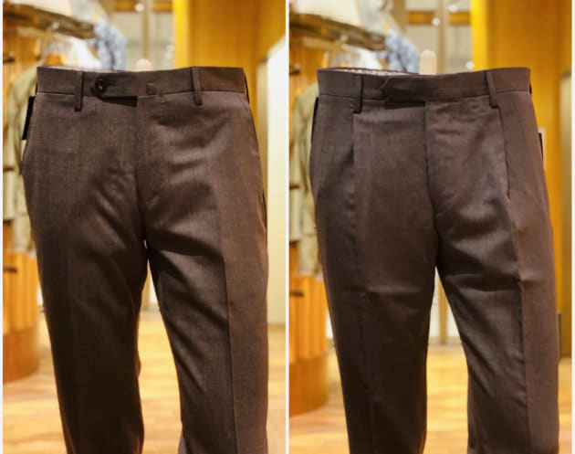 GERMANO＞「ノープリーツ」と「ワンプリーツ」｜ビームス ライフ 横浜