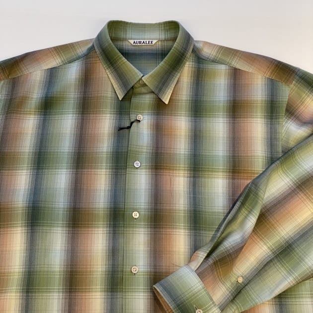 AURALEE】人気のシャツ。今年の柄。｜ビームス メン 渋谷｜BEAMS