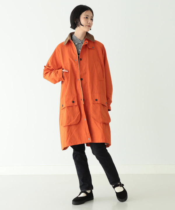 Barbour BEAMS BOY 別注 バルベニージャケット オレンジ 今年こそ手に入れたい！＜Barbour＞バルベニーコート！！！｜ビームス